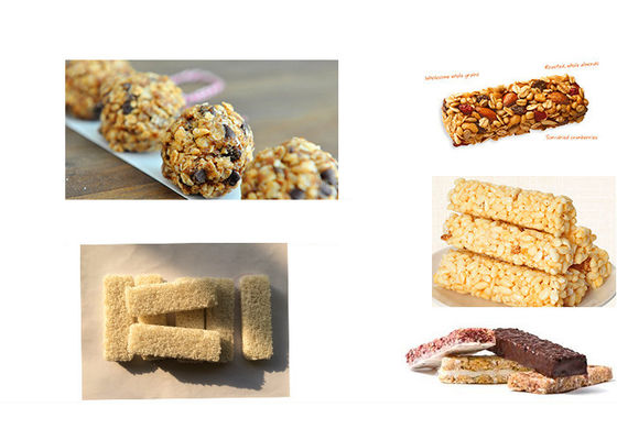 Engery Grain Bar تولید خط، پرنده درمان / چوب درمان شکلات ماشین تشکیل شده است