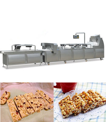 فولاد ضد زنگ Granola Bar / دستگاه برش شکننده بادام زمینی خط کامل