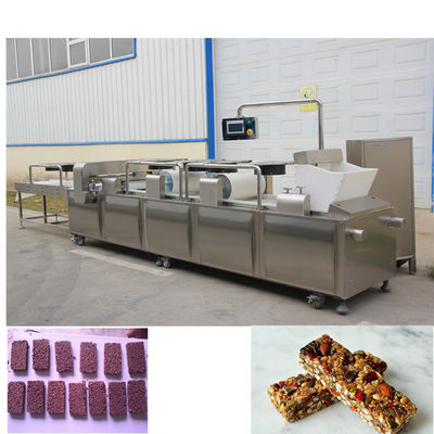 فولاد ضد زنگ Granola Bar / دستگاه برش شکننده بادام زمینی خط کامل