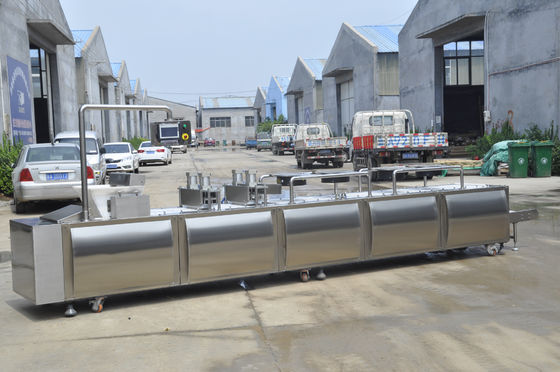 ماشین آلات اتوماتیک چرخ خیاطی / دستگاه کیک برنج 88kw قدرت 1500kg وزن