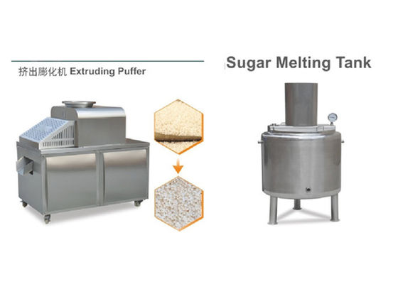 غلات / اسنک Bar Forming Machiney ISO9001 2008 Certification