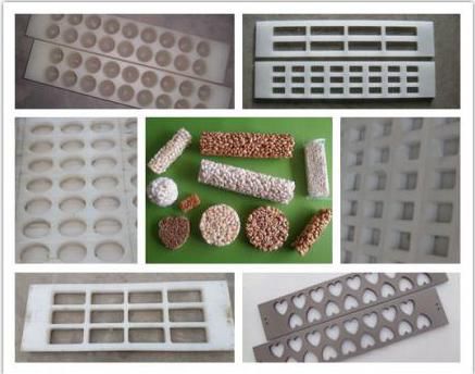 خط تشکیل میله مخلوط کنجد کنجد بادام زمینی گرانولا