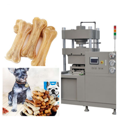 PLC خط تولید غذای هیدرولیک حیوان خانگی برای فشار دادن استخوان خام