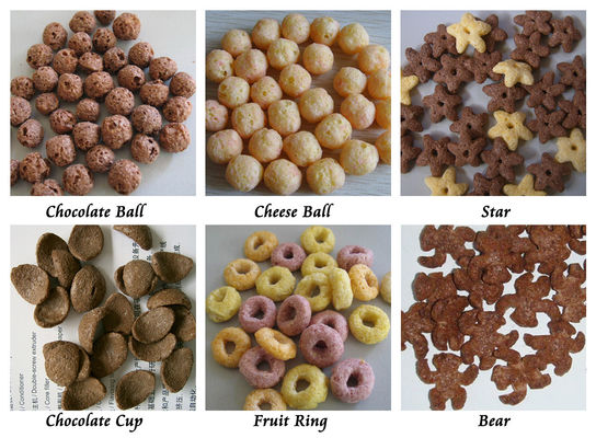 CE ماشین آلات پردازش دانه ذرت پردازش خط پف خوراک اسنک خرد کردن ذرت موتور زیمنس