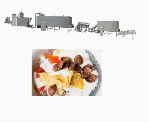 غلات صبحانه ذرت فلکس پردازش ماشین / دانه های برنج ساخت ماشین