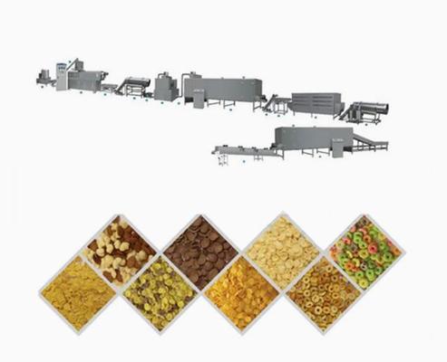 ظرفیت تراکم پودر ذرت با دو اکسترودر پیچ