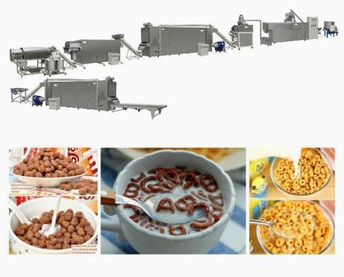 ماشین آلات دانه غلات صبحانه با ظرفیت 120 تا 300 کیلوگرم / ساعت