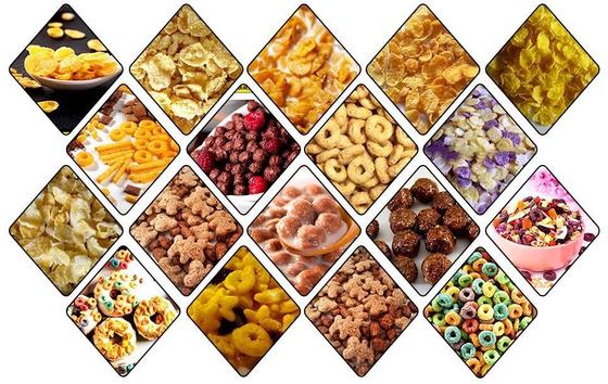 اکسترودر اکسترودر دوقلو فلکس پردازش خط با اشکال مختلف
