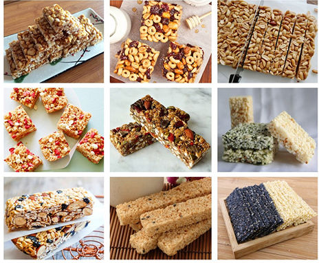 خط برش نوار غلات Granola فولاد ضد زنگ 304 600 کیلوگرم / ساعت