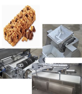 موسلی نوار غلات نوار ماشین آلات Granola نوار دستگاه برش با جدید PATENT