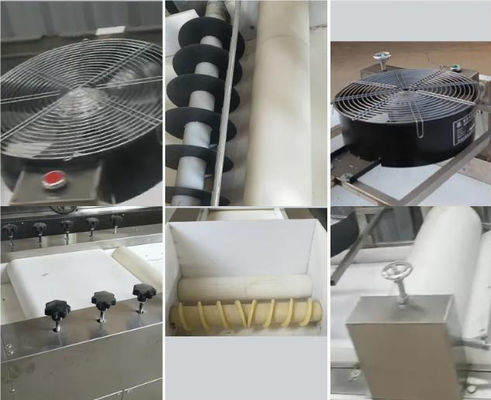 غلتک برش و برش بادام زمینی آب نبات نوار ساخت ماشین SUS304 مواد