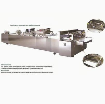 دستگاه تولید بار بادام زمینی / بار انرژی / بار غلات با شکل مربع / مکعبی