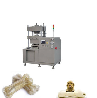 ماشین آلات غذای حیوانات خانگی استخوان جویدنی حیوانات خانگی با مواد چرم گاو، خوک یا پوست گوسفند