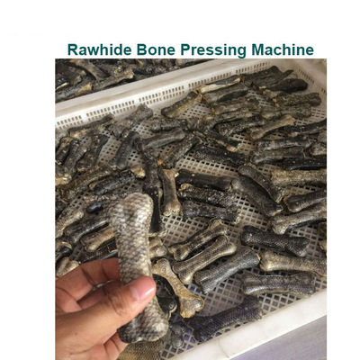 دستگاه پرس استخوان چور خام سگ با دو ایستگاه کاری برای خوراکی سگ