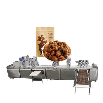 زیمنس PLC Codfish Cubes غذای سگ ساخت ماشین فولاد ضد زنگ