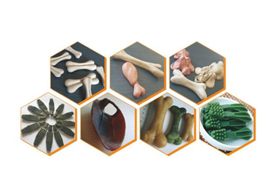 ماشین آلات اکسترودر حیوان خانگی خانگی محبوب صنعتی دندانپزشکی درمان خطوط ریخته گری