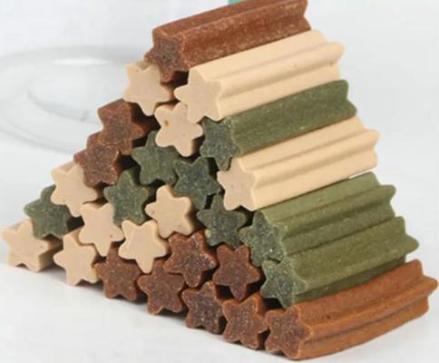 خوراکیهای دندانی سگ با سابقه / جویدنیهای سگ / تجهیزات اکسترود خوراک حیوانات خانگی