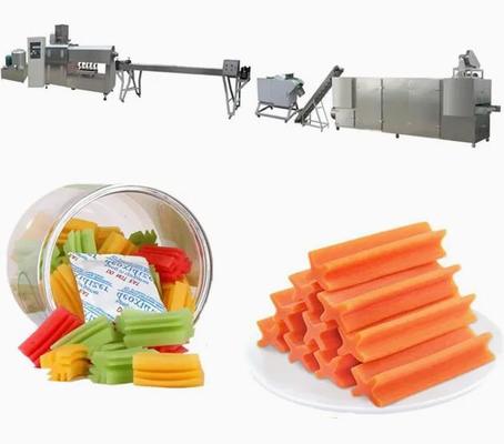 ظرفیت بالا دندانپزشکی مراقبت از سگ ماده غذایی اکسترودر برای پت جویدن استخوان اسباب بازی