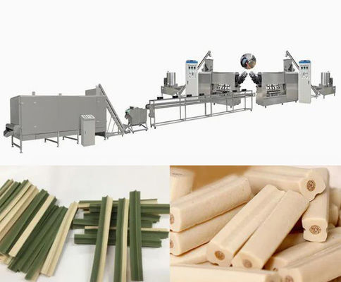 دستگاه اکسترودر غذای سگ برای میان وعده های جویدنی / دستگاه اکسترودر خوراک