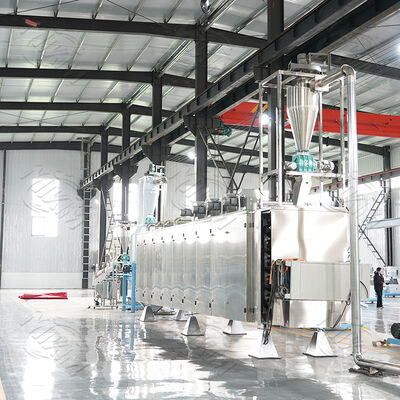 اکسترودر غذای حیوانات خانگی تمام اتوماتیک با قطر پیچ 70-110 میلی‌متر و قالب‌های با اشکال مختلف برای تولید غذای حیوانات خانگی سفارشی