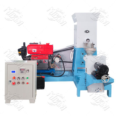40-450kg/h کوچک استفاده خانگی دیزل شناور ماهی Extruder ماشین تغذیه ماهی Extruder شناور ماهی مواد غذایی گلوله مطبوع ماشین