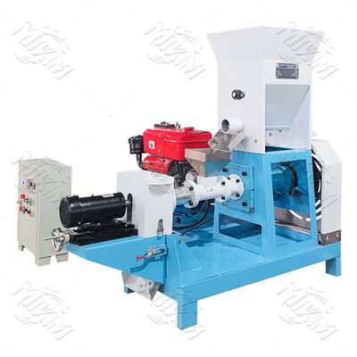 40-450kg/h کوچک استفاده خانگی دیزل شناور ماهی Extruder ماشین تغذیه ماهی Extruder شناور ماهی مواد غذایی گلوله مطبوع ماشین