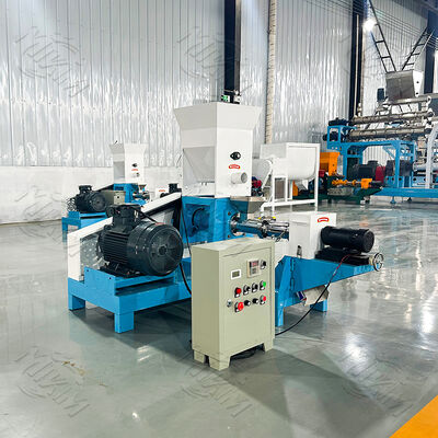 دستگاه اکسترودر خوراک ماهی با موتور دیزل کوچک، شناور، برای خوراک تیلاپیا، حیوانات، خرگوش، سگ، آسیاب خوراک، دستگاه پلت‌ساز