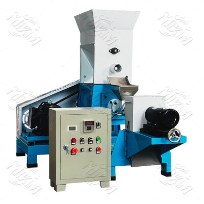 ماشین جدید آسیاب خشن نوع خشک خوراک ماهی شناور خوراک میگو گلوله پفینگ ماشین extruder خوراک برای دامداری