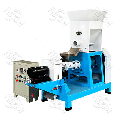 ماشین جدید آسیاب خشن نوع خشک خوراک ماهی شناور خوراک میگو گلوله پفینگ ماشین extruder خوراک برای دامداری