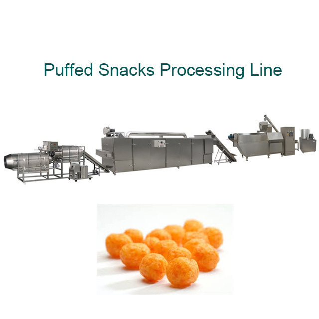 دستگاه اسنک پفک ذرت شکل توپ