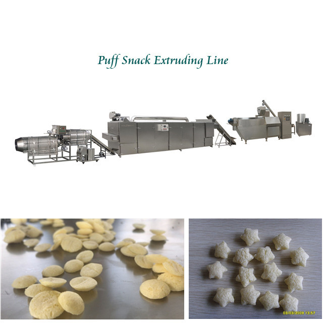 ماشین اسنک ذرت پف ساخت ماشین آلات اتفاقی اسنک پردازش 12 ماه گارانتی