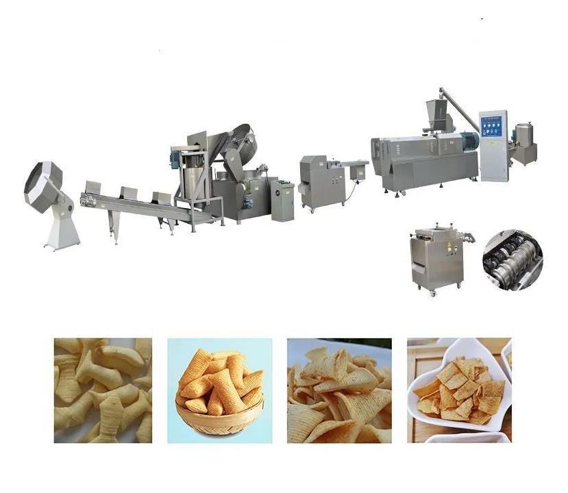 تک پیچ 3 بعدی گلوله سرخ کن اسنک ساخت دستگاه فولاد ضد زنگ