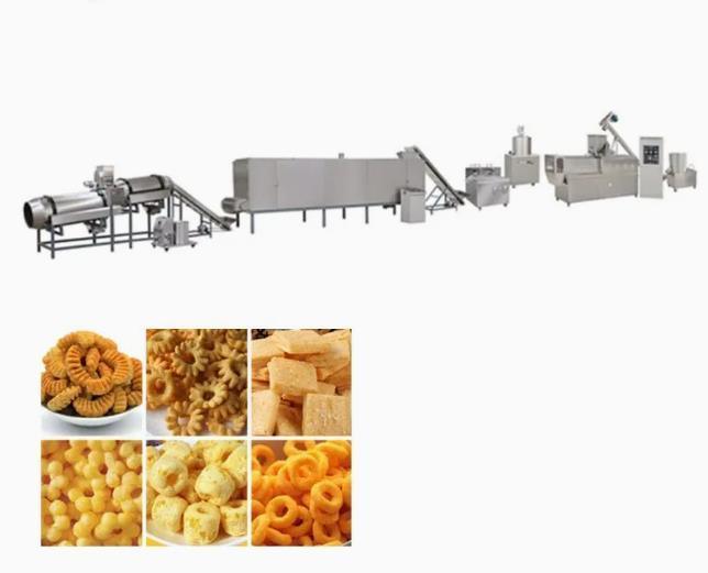 خط تولید تولید پلت فرم Snack Pellet مستمر و اتوماتیک با استاندارد CE