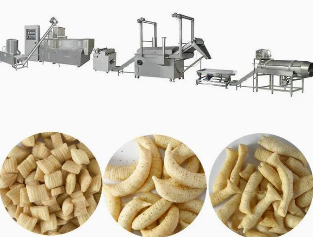 خط تولید اتوماتیک 3d Pellet Snacks Cracker