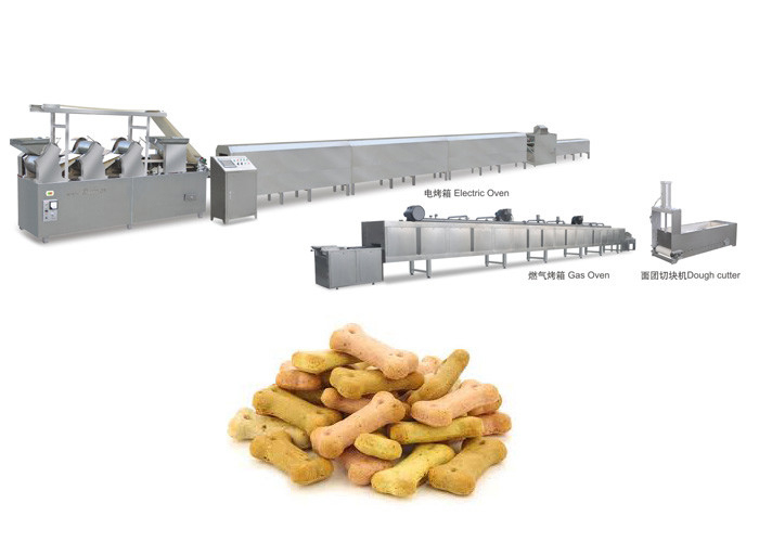 توله سگ عشق آسان به خوردن خط پردازش بیسکویت سگ تجهیزات ساخت بیسکویت حیوان خانگی