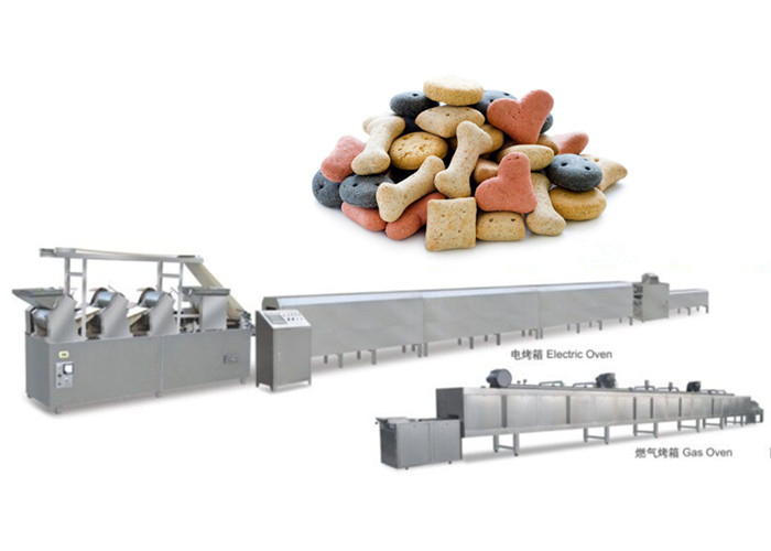 اتوماتیک کوچک تولید کننده غذای سگ بیسکویت رنگارنگ برای تولید مواد غذایی پت