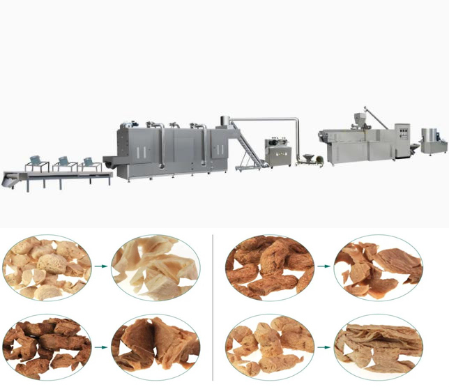 نسخه انگلیسی خط پروتئین سویا / ماشین ساخت دانه های سویا Format AutoCAD