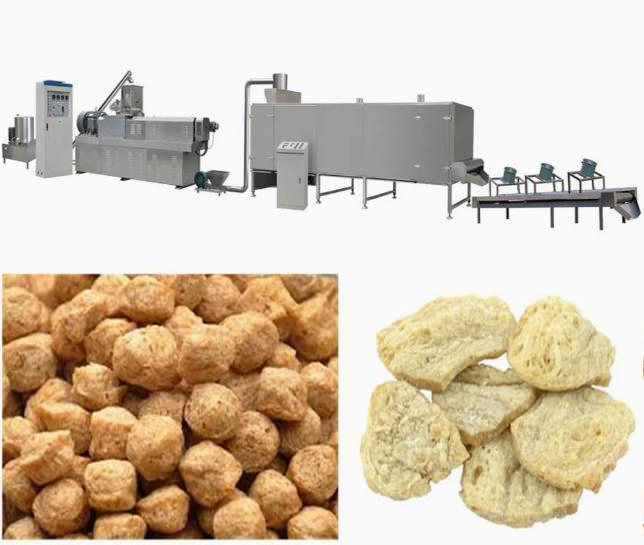 ماشین آلات اکسترودر Soya Chunks سوئیس فن آوری