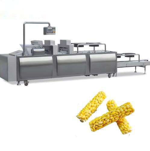 طراحی جدید نوار آب نبات غلات اتوماتیک ساخت ماشین / برنج پف دار نوار غلات گیاهی