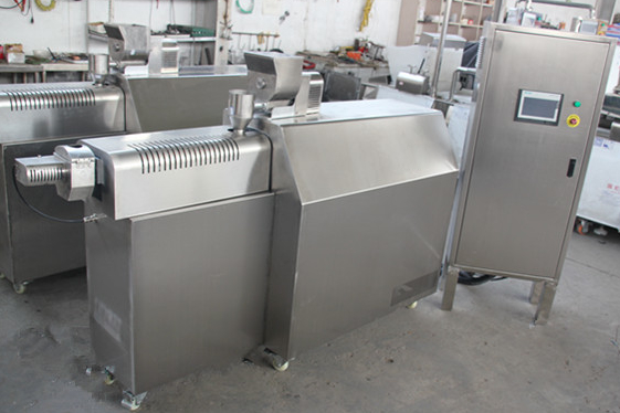 خط تولید آزمایشی مینی آزمایشگاه خط تولید خط تولید مواد غذایی پت دو پیچ اکسترودر