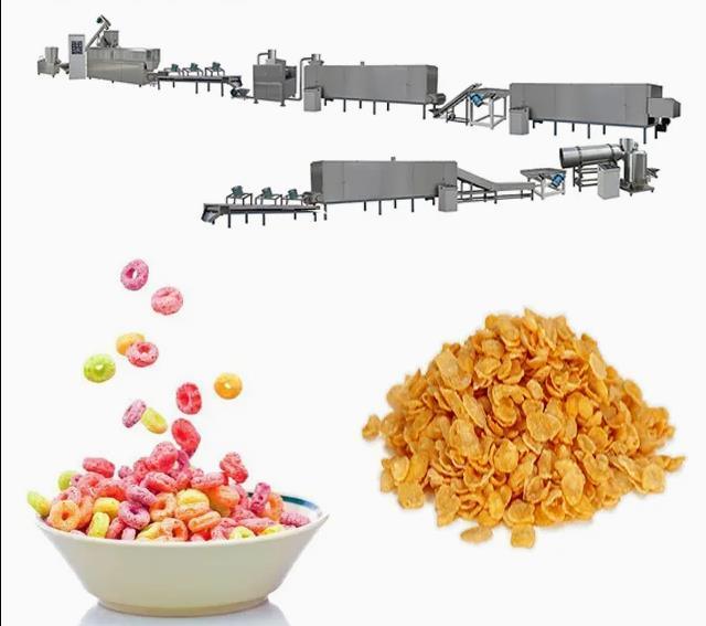 304 ماشین آلات دانه بندی ذرت دانه ای ضد زنگ برای محصولات Kellogg و Nestle