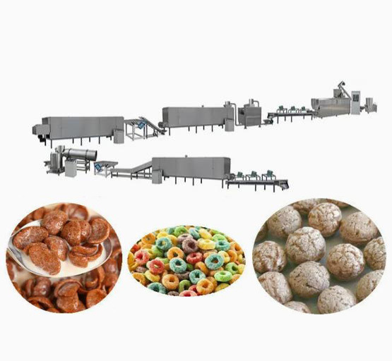 تمام اتوماتیک صبحانه دانه دانه ذرت دانه خط تولید / ساخت ماشین
