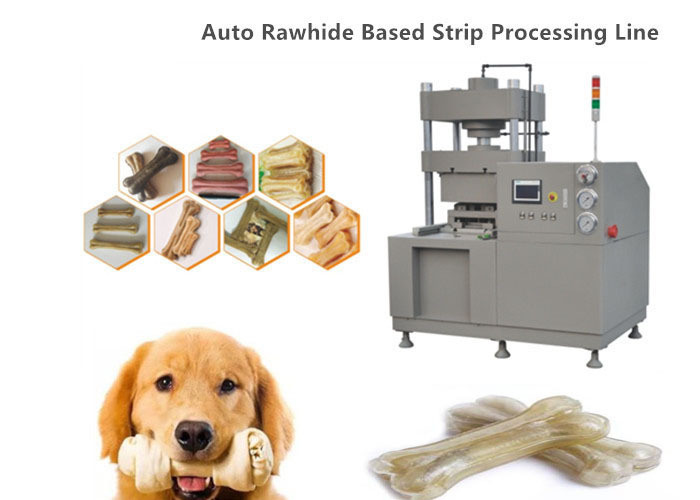 فولاد ضد زنگ نسخه انگلیسی دستگاه تولید غذای سگ Rawhid Bone