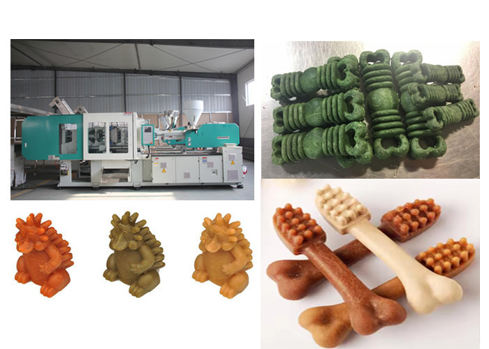 ماشین تزریق پلاستیک تزریق پت دستگاه اکسترودر snacks، تجهیزات اکسترودر مواد غذایی سگ