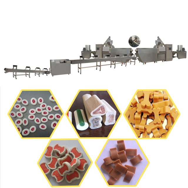 دستگاه غذا خوردن حیوان خانگی سگ خانگی، مخلوط اکسترودر سگ ماده نیمه خنک برای غذاهای حیوان خانگی